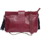 sac minima croco framboise